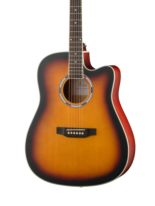 Акустическая гитара Foix FFG-2041C-SB, санберст в магазине Music-Hummer