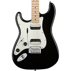 Fender Squier Contemporary Stratocaster HH Left-Handed, Maple Fingerboard, Black Metallic