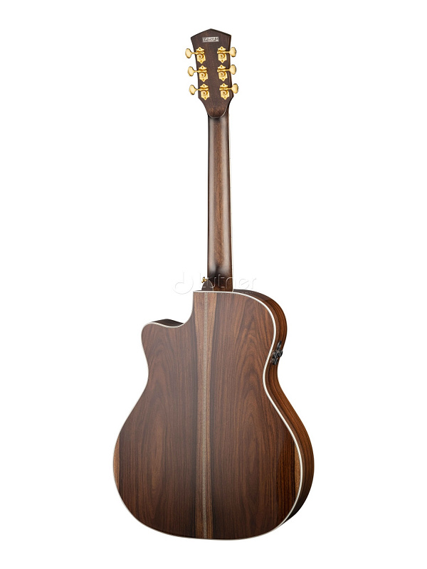 Gold-A8-WCASE-NAT Электро-акустическая гитара, с вырезом, цвет натуральный, с чехлом, Cort в магазине Music-Hummer