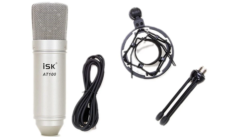 Конденсаторный USB-микрофон ISK AT-100 USB в магазине Music-Hummer