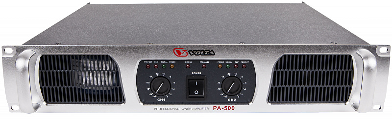 Усилитель мощности двухканальный VOLTA PA-500  в магазине Music-Hummer