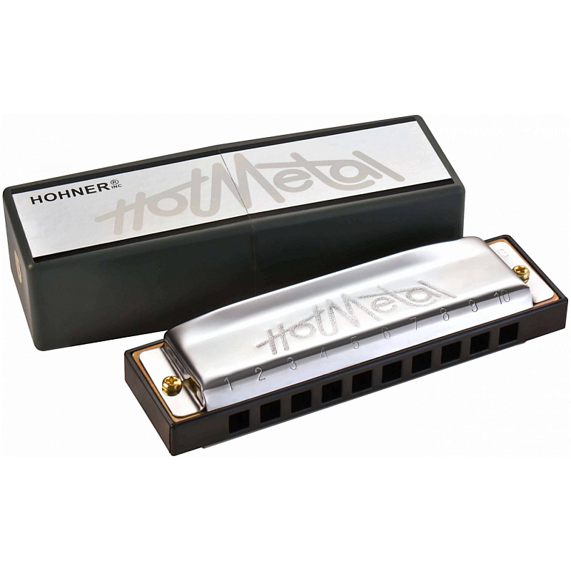 Фото HOHNER Hot Metal E - Губная гармоника диатоническая Хонер