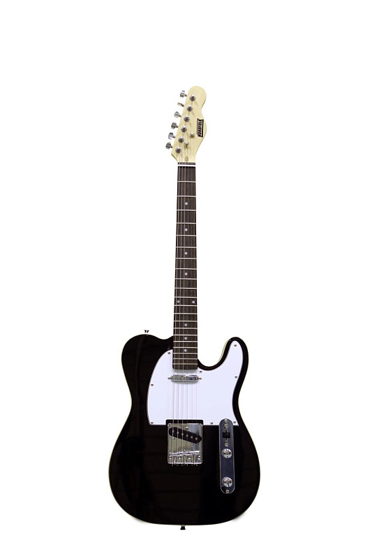 Фото NordFolk TL-410BK  Электрогитара, форма Tele (чёрная)