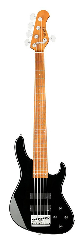 Фото Пятиструнная бас-гитара Sadowsky Modern 5 Maple BKSHP, чёрный