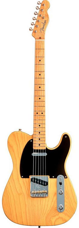 Фото Электрогитара FENDER AMERICAN VINTAGE ‘52 TELECASTER MNBUTTERSCOTCH BLONDE