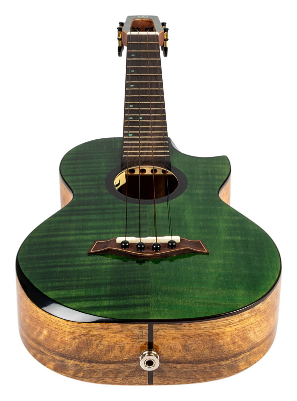 Фото Электроакустическая укулеле тенор FLIGHT COMET TENOR EQ-A Green, зелёный