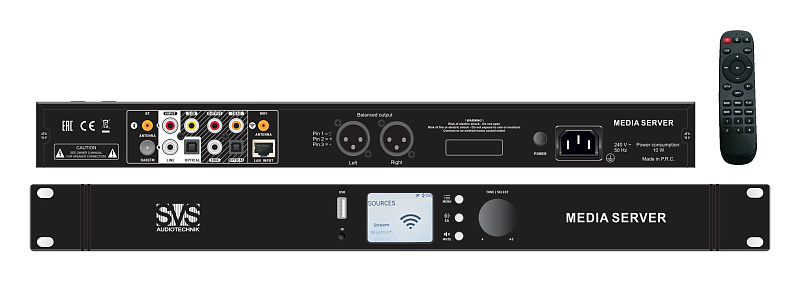 Фото Профессиональный проигрыватель SVS Audiotechnik Media Server