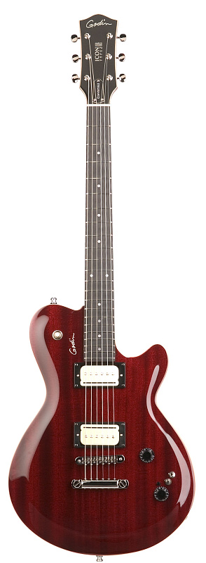 Фото Электрогитара Godin ICON TYPE 2 CONVERTIBLE Burgundy HG  