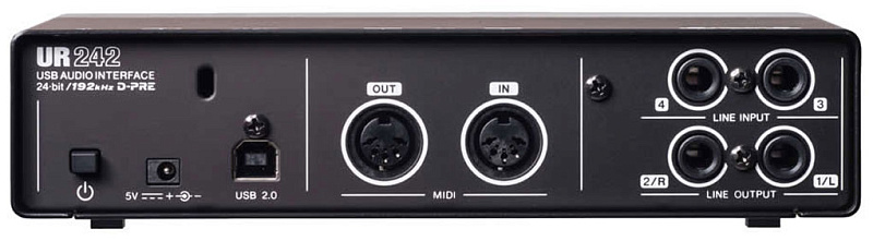 Фото Steinberg UR242 USB-аудиоинтерфейс