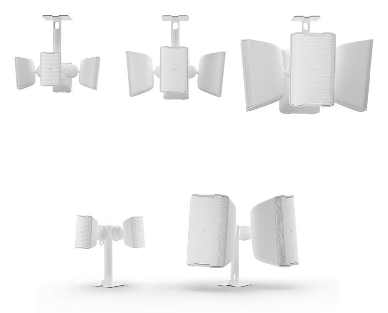 Фото Кластерный кронштейн для акустики LD Systems DQOR CB W, белый