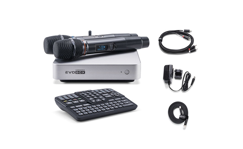 Фото Караоке система STUDIO EVOLUTION EVOBOX Classic Silver