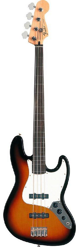 Фото Бас-гитара FENDER STANDARD JAZZ BASS RW BROWN SUNBURST TINT