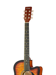 LF-3800CT-SB Фольковая гитара вырез HOMAGE