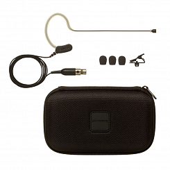 SHURE MX153B/O-TQG всенаправленный миниатюрный конденсаторный головной микрофон черного цвета