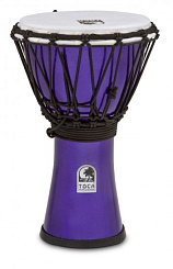 TOCA TFCDJ-7MI Freestyle Colorsound Djembe X-Small Metallic Indigo  