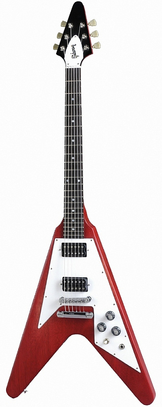 Фото Электрогитара GIBSON FLYING V 1968 2008 MODEL WORN CHERY