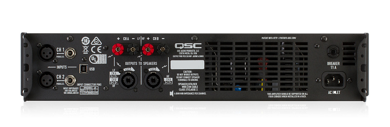 Фото Усилитель мощности QSC GXD4, 2 x 400 Вт/8 Ом