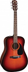 Электроакустическая гитара FENDER CD-60CE DREADNOUGHT BROWN SUNBURST W/FISHMAN® MINIQ PREAMP