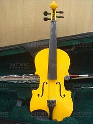 Желтая скрипка BRAHNER BVC-370YW 4/4