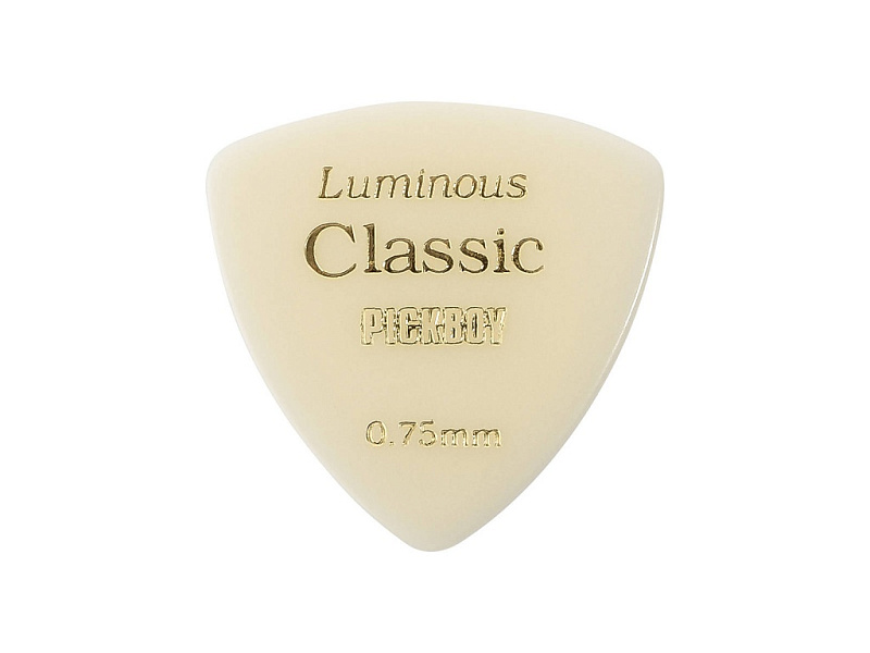 Фото Медиаторы Pickboy GP-40/075 Celluloid Vintage Classic Luminous