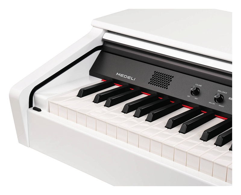 Фото Цифровое пианино Medeli DP330-PVC-WH, белый