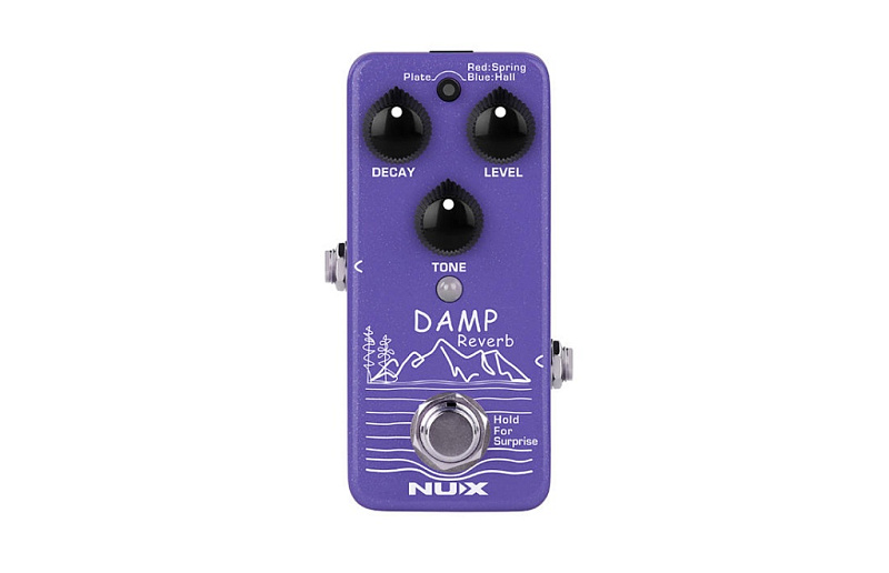 Фото Педаль эффектов Nux Cherub NRV-3 Damp Reverb