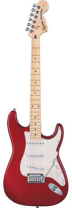 Фото Электрогитара FENDER STANDARD STRATOCASTER MN CANDY APPLE RED TINT