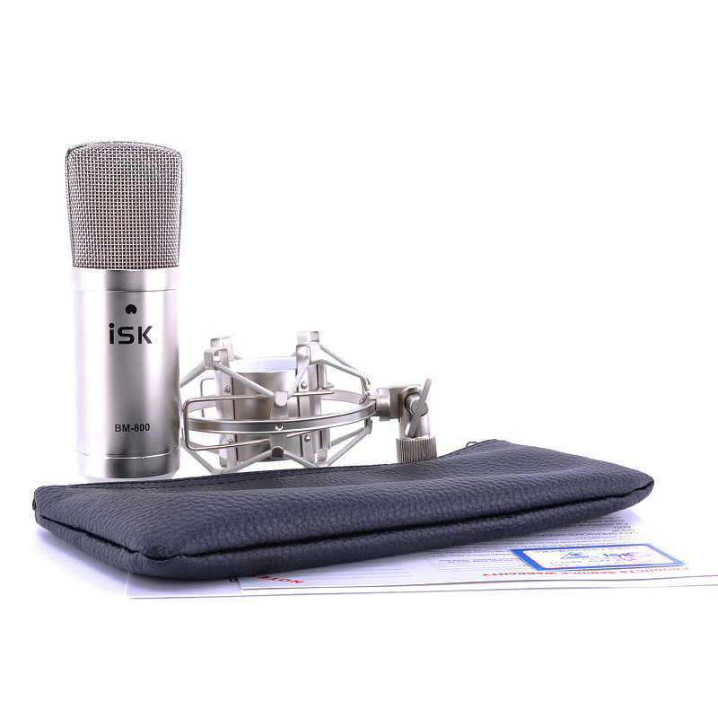 Конденсаторный XLR-микрофон ISK BM-800 в магазине Music-Hummer