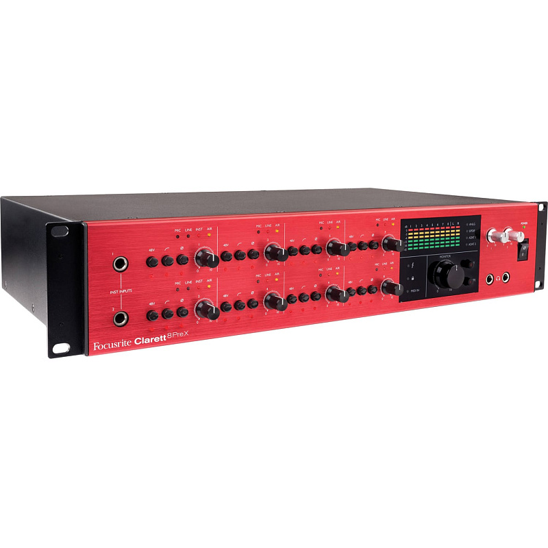 Фото FOCUSRITE Clarett 8PreX Thunderbolt интерфейс