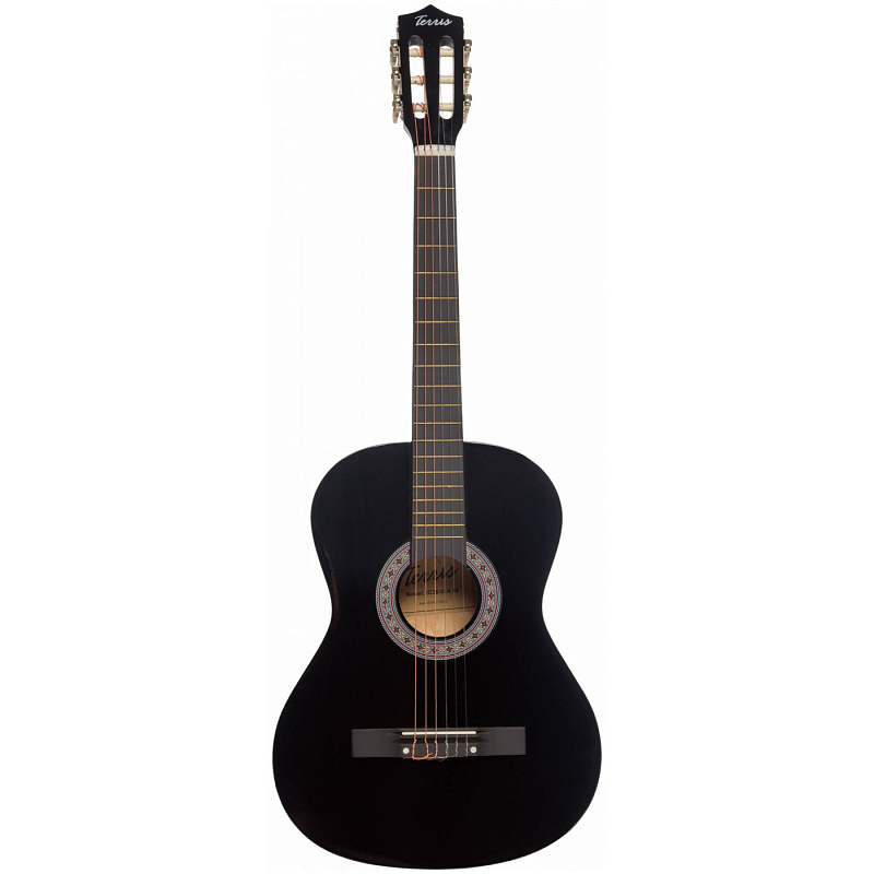 Классические классическая гитара terris tc-3801a bk в магазине Music-Hummer