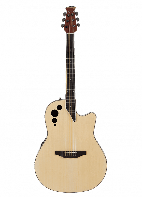 Гитара электроакустическая APPLAUSE AE44II-4S Elite Mid Cutaway Natural Satin в магазине Music-Hummer