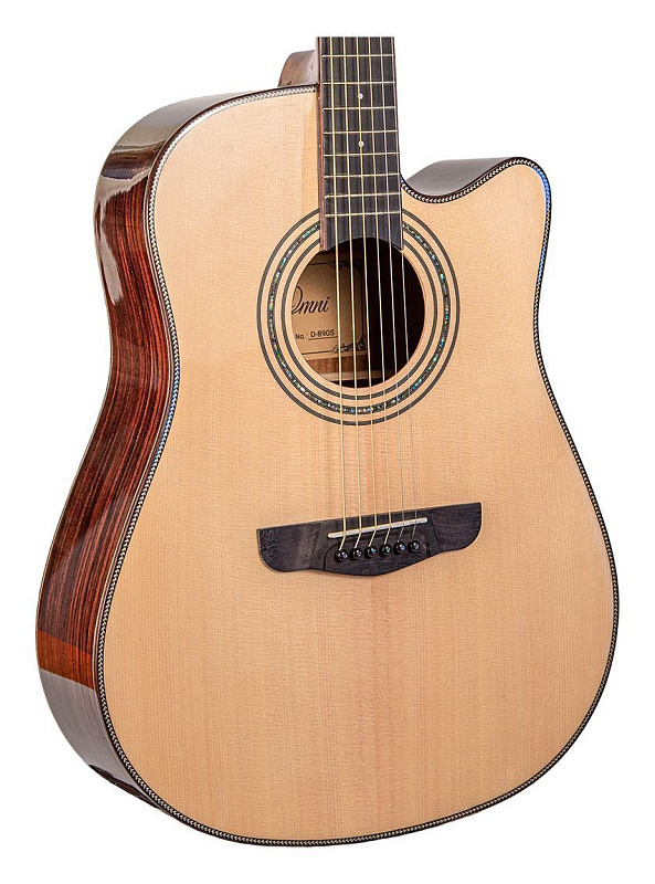 Фото Акустическая гитара Omni D-890S, натуральный