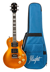 Электроукулеле тенор FLIGHT Centurion Tenor GT, золотой
