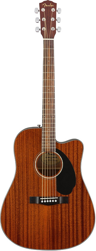 Фото Электроакустическая гитара FENDER CD-60SCE ALL MAH