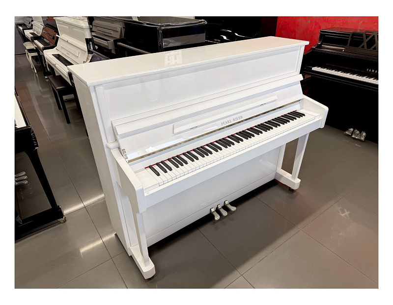 Фото Акустическое пианино Pearl River EU118 (A112), белый полированный