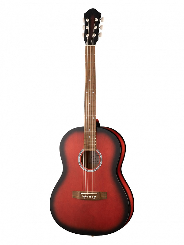 M-213-RD Акустическая гитара, красная, Амистар в магазине Music-Hummer