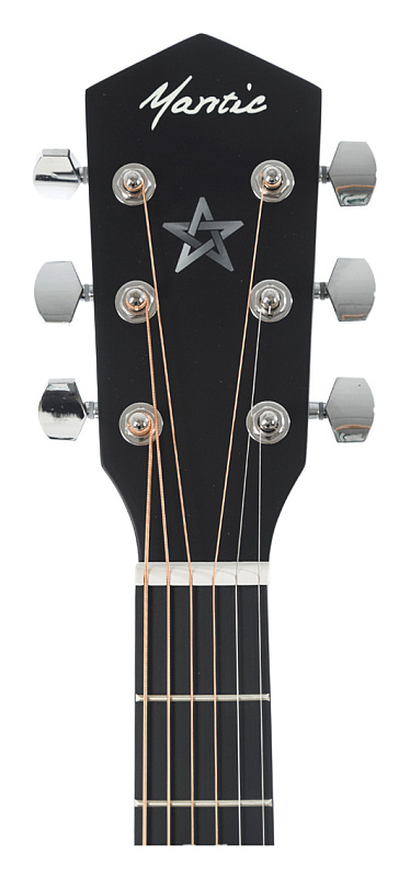 Фото Акустическая гитара Mantic GT-1D BK, чёрный