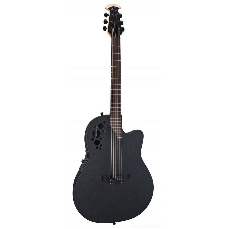 Фото OVATION 1778TX-5 Elite TX Mid Cutaway Black Textured