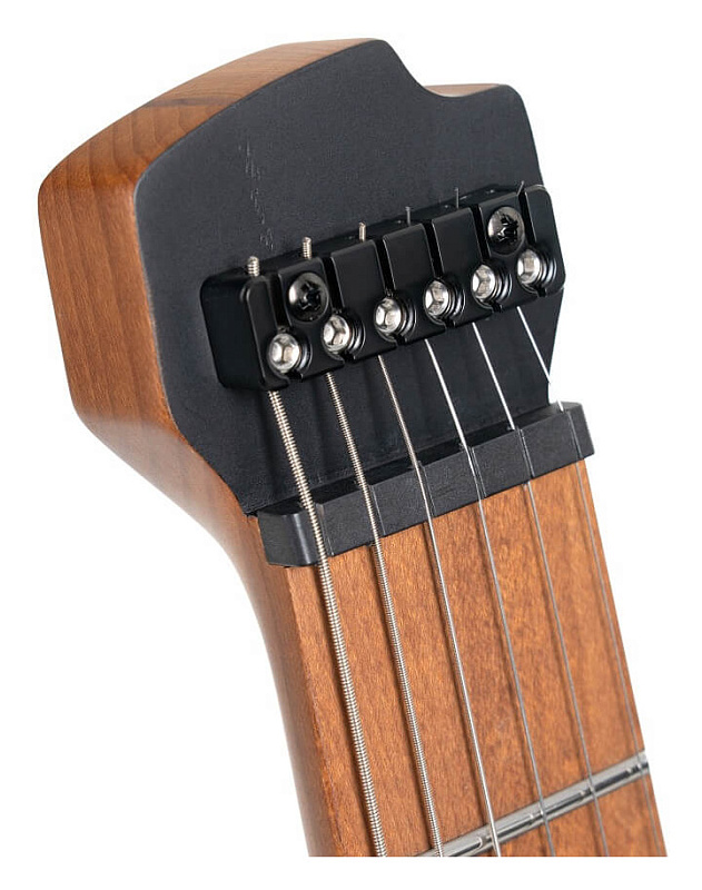 Фото Электрогитара безголовая Cort Space-G6MS-SGTK-WBAG Space series, черная