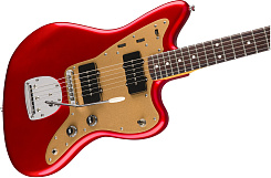 FENDER SQUIER DLX JAZZMSTER CNDY APLE RED TR