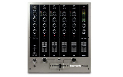NUMARK M6USB, 4-канальный компактный настольный микшер входы: 2 микрофонных, 2 phono, 4 линейных. USB-интерфейс