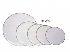 Пластик для барабана 6" Fleet FLT-DH-W-06, белый