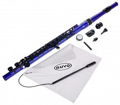 NUVO Student Flute - Blue/Black