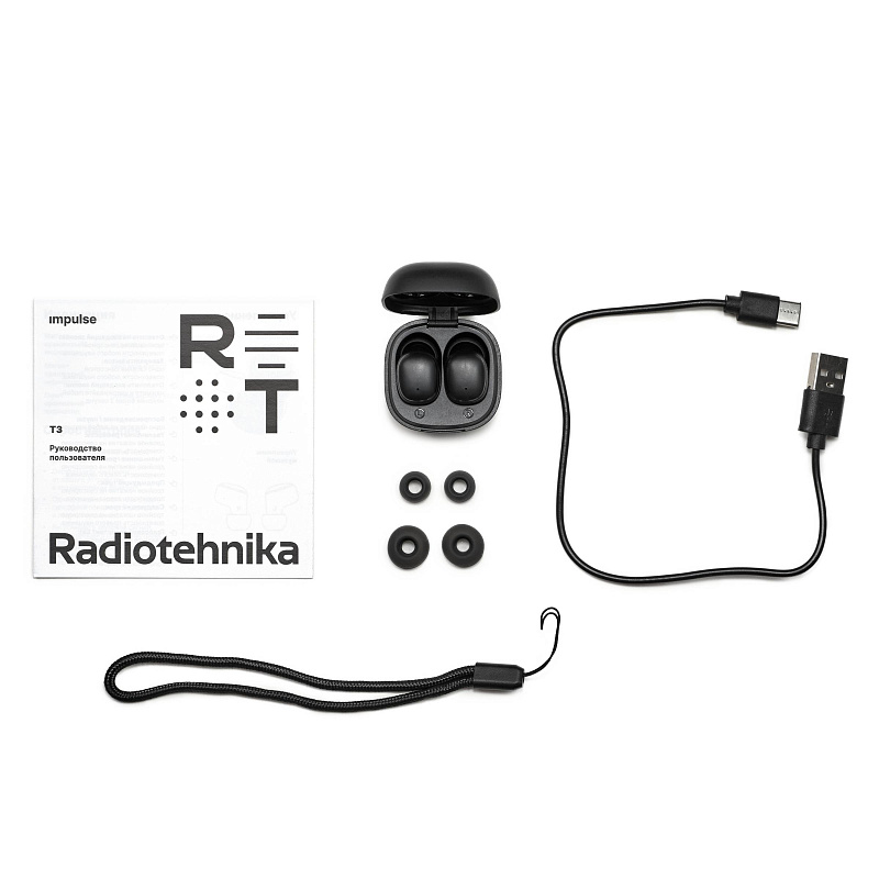 Фото TWS-наушники Radiotehnika Impulse T3