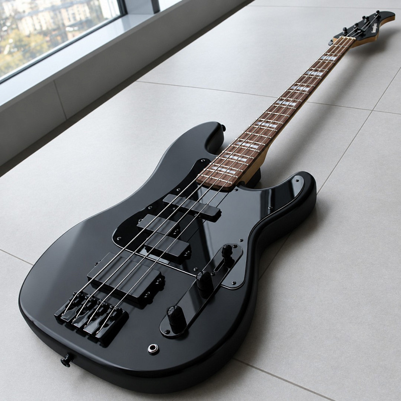 Фото Бас-гитара Kononykheen Guitars BREED-55-bass, чёрная