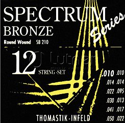 Комплект струн Thomastik SB210 Spectrum Bronze для 12-струнной акустической гитары