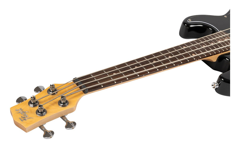 Фото Уменьшенная бас-гитара FLIGHT Mini Bass Lite BK, чёрный