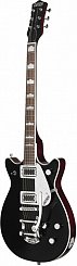 Gretsch G5445T Double Jet™ with Bigsby®, Rosewood Fingerboard, Black