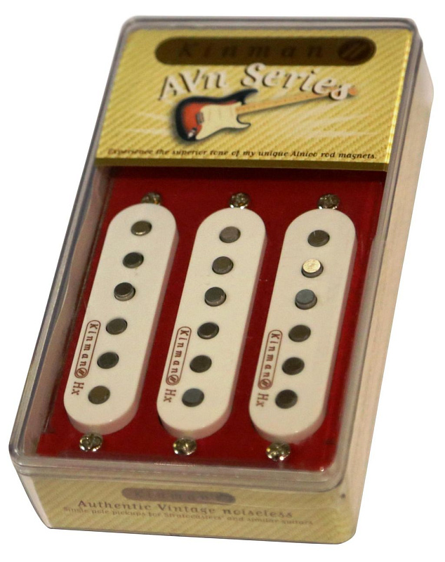 Фото Kinman Surf Stomper  комплект звукоснимателей для Stratocaster 