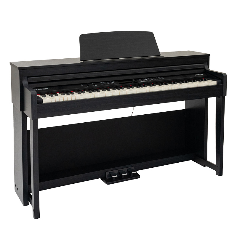 Цифровое пианино с фортепианными аккомпанементами ROCKDALE Overture Black в магазине Music-Hummer
